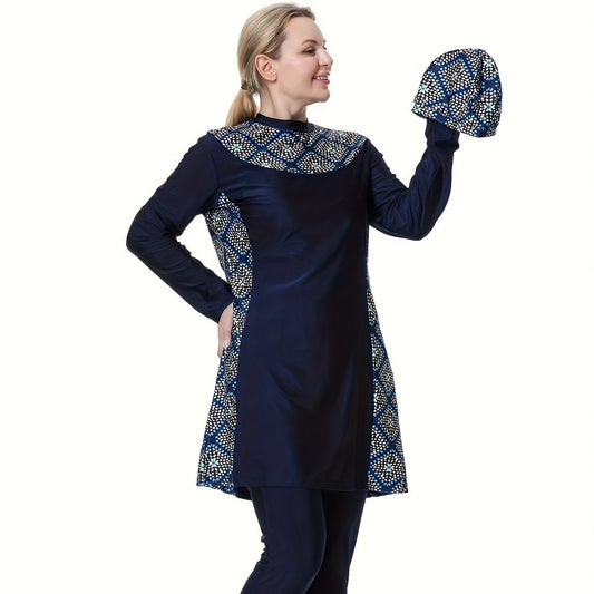 Loose Plus Size. Conservative Swimwear