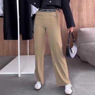 Women's Draping Effect Casual Trousers