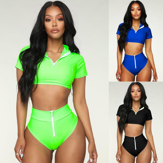 Sports bikini sexy lady swimsuit