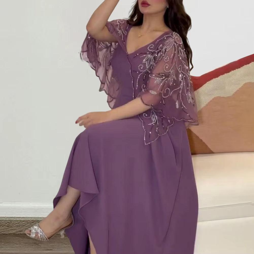 A-Line Maxi Gown for  Special Occasions Dressg Dres