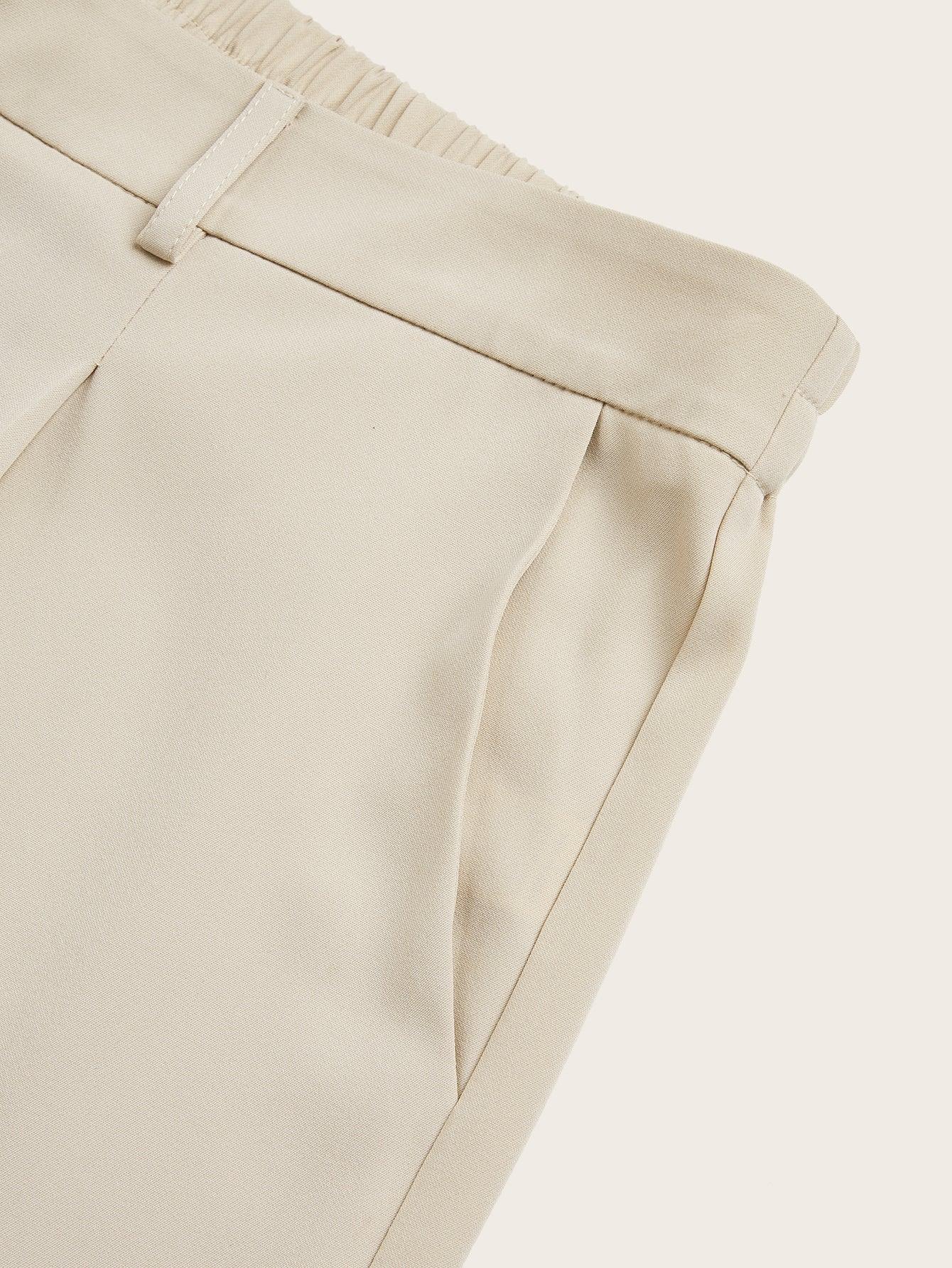 Women's  High Waist Straight Leg Trousers