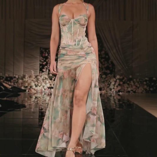 Hot Girl Print Holiday Dress