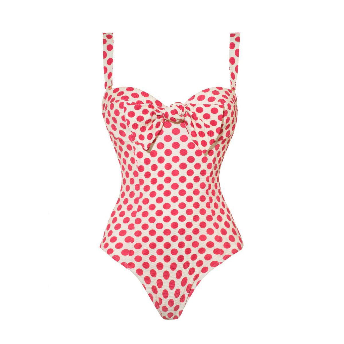 Love printed vacation high waist split swimsuit set for women
