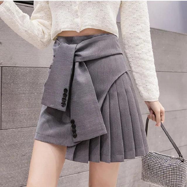 https://ae01.alicdn.com/kf/H891670d893364a1aabbc045c0b25f4c8I/Chic-Spring-New-Korean-French-Lady-Lacing-Faux-Two-Pieces-Bottom-Elegant-Design-Irregular-A-Line.jpg_640x640.jpg