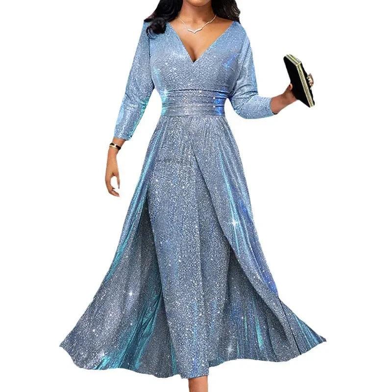 Long Gown Ins Strapless Sexy Jumpsuit For Banquets Parties