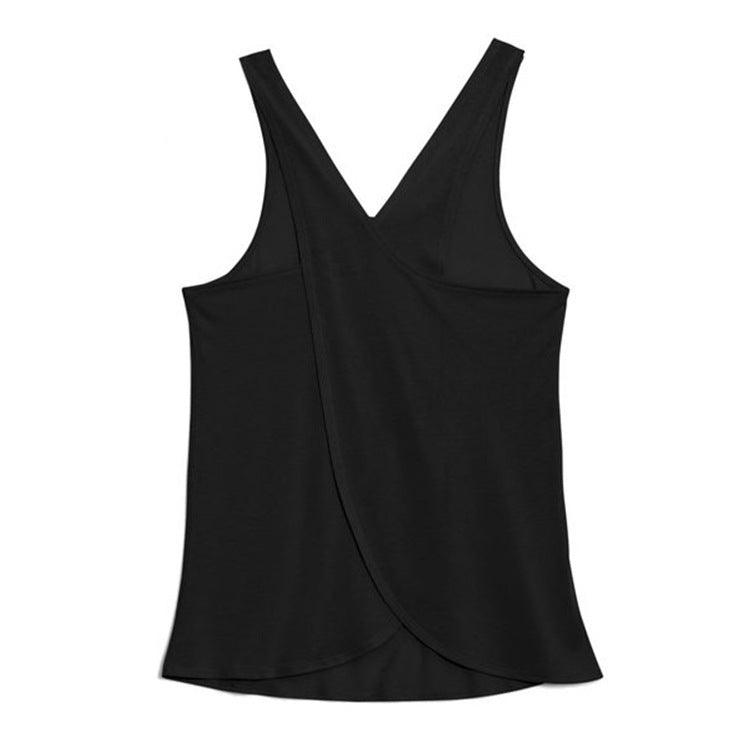 Yoga Vest Women's Summer Thin Loose Exercise Blouse