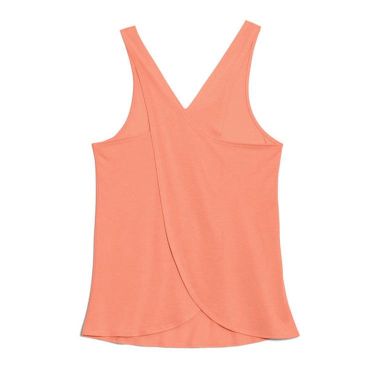 Yoga Vest Women's Summer Thin Loose Exercise Blouse