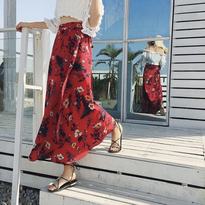 Women's Chiffon One-piece Sun-proof Beach Dress