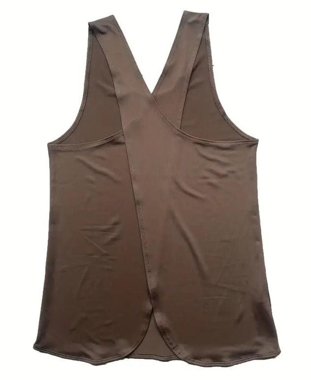 Yoga Vest Women's Summer Thin Loose Exercise Blouse