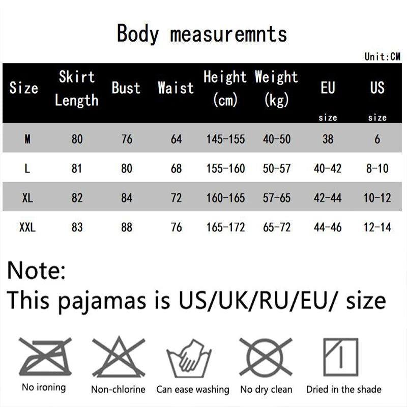 Nightdress Women Pajamas Sexy Homewear Summer Sleepwear Princess