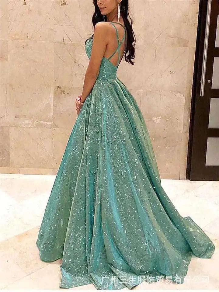 Sleeveless Backless High Waist Sequins Long Dress 2025 Summer Lace Up Maxi Vestidos Floor Length