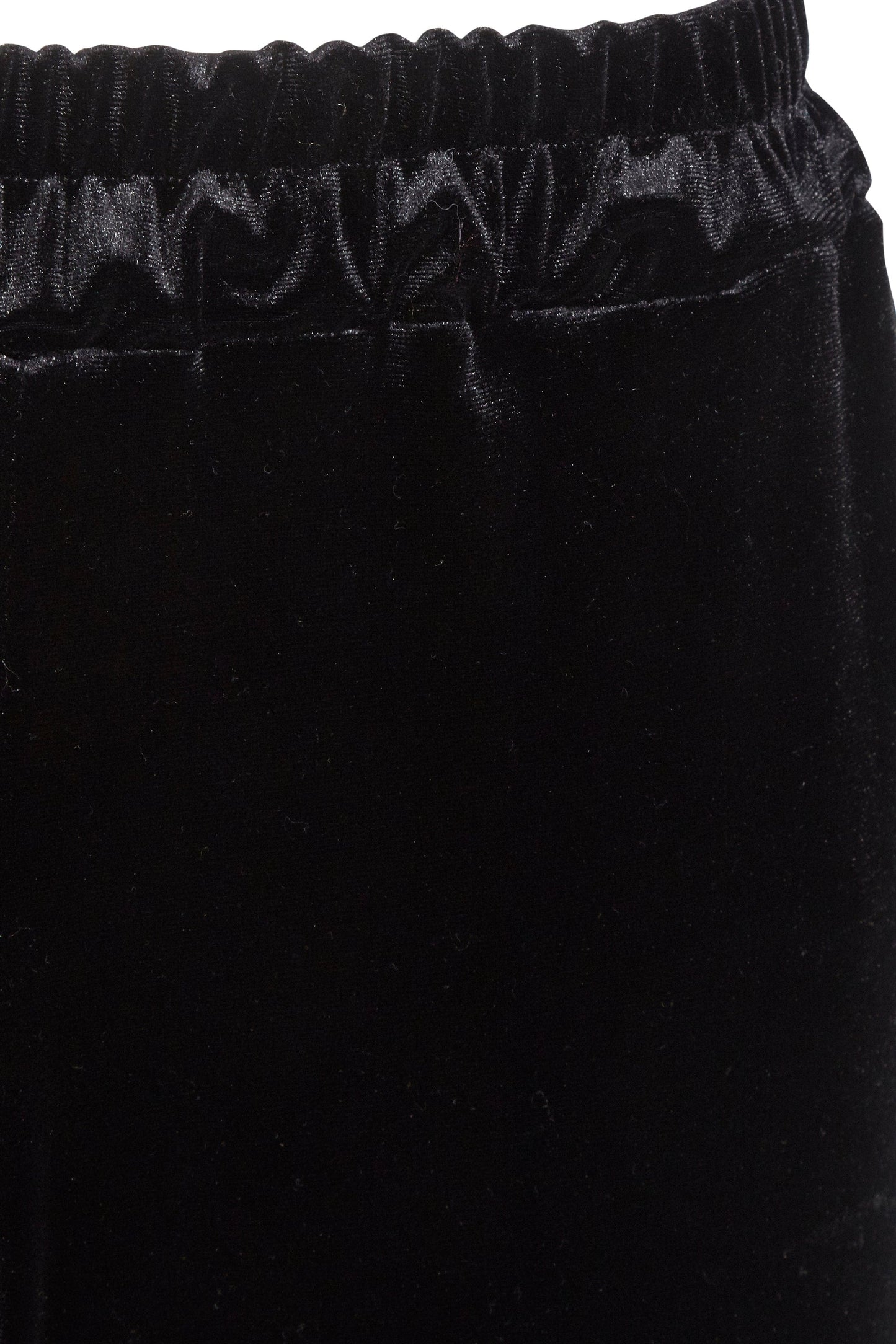 Wide Leg Velvet Trousers