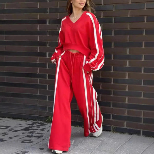 Casual Sportswear Two Piece Set Women
