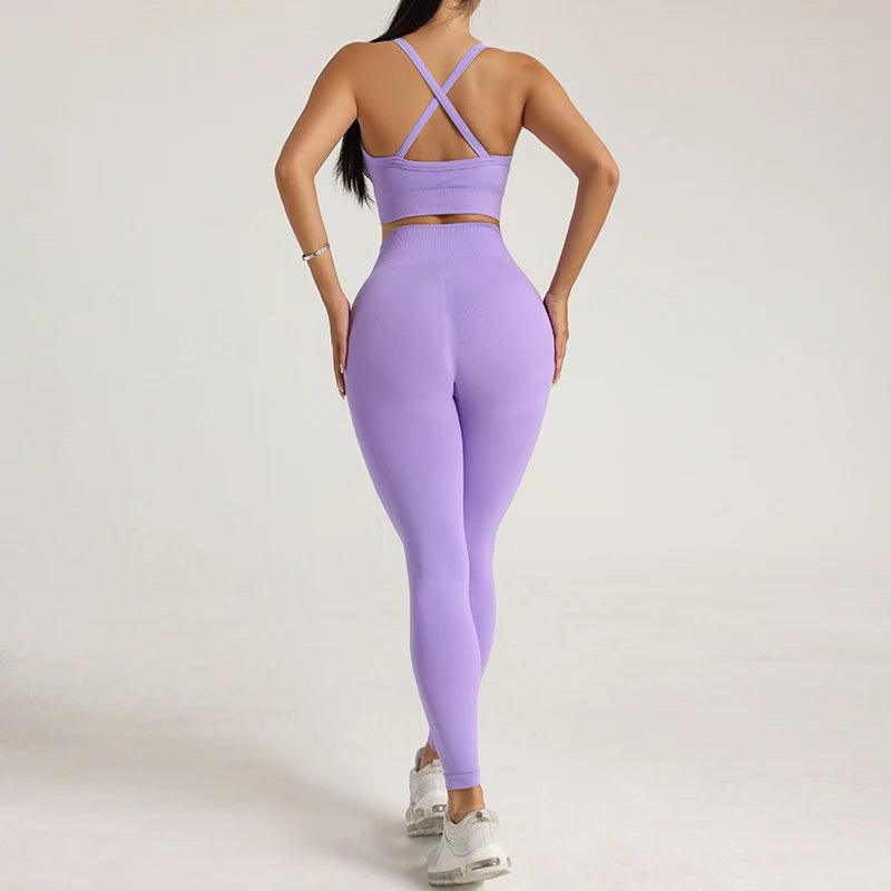 بدلة يوغا رياضية للنساء