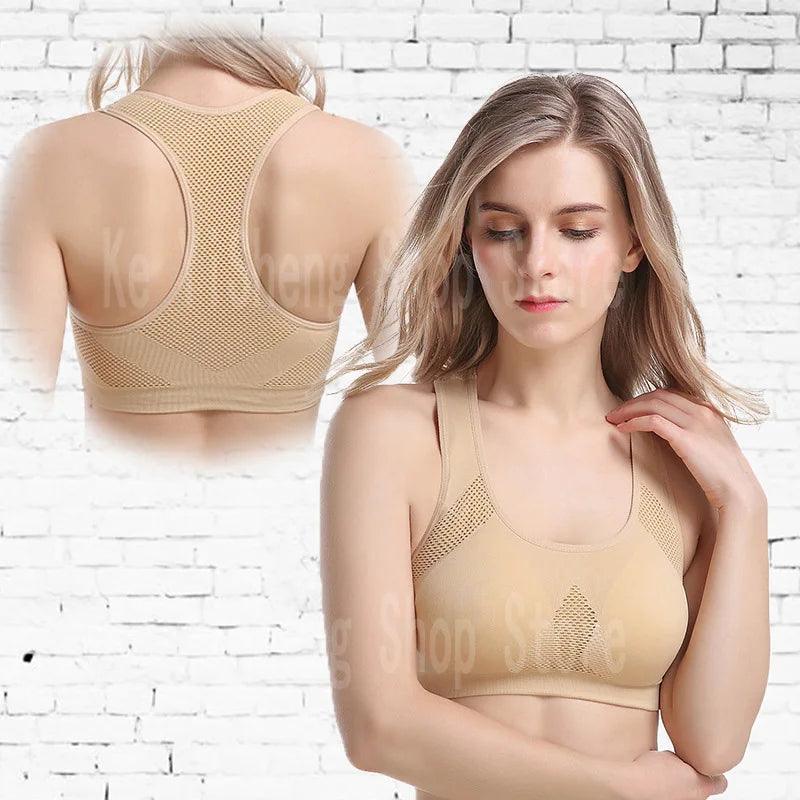ملابس داخلية رياضية نسائية قابلة للتنفس تمتص العرق ومضادة للصدمات ومناسبة لصالة الألعاب الرياضية