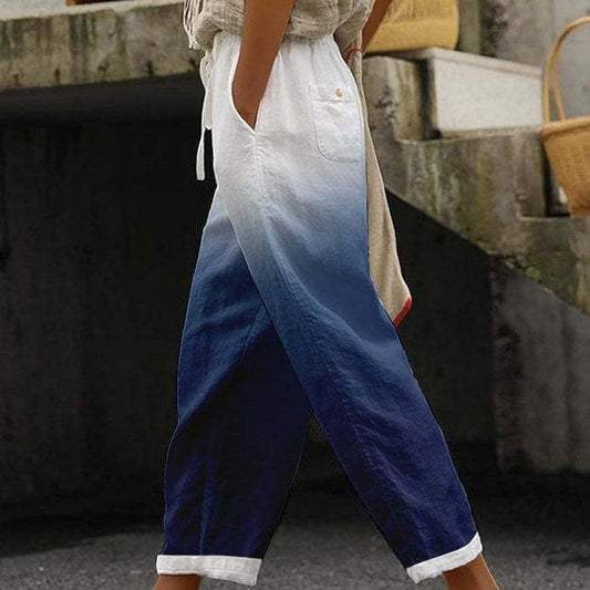 3D Digital Printing Drawstring Trousers