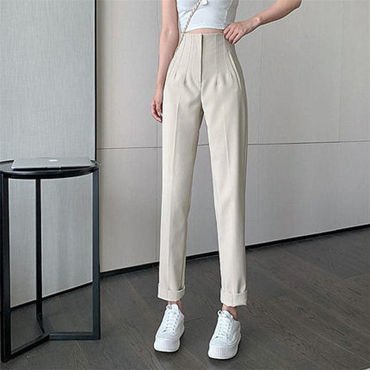 Casual pants women loose and thin nine points new fashion trend