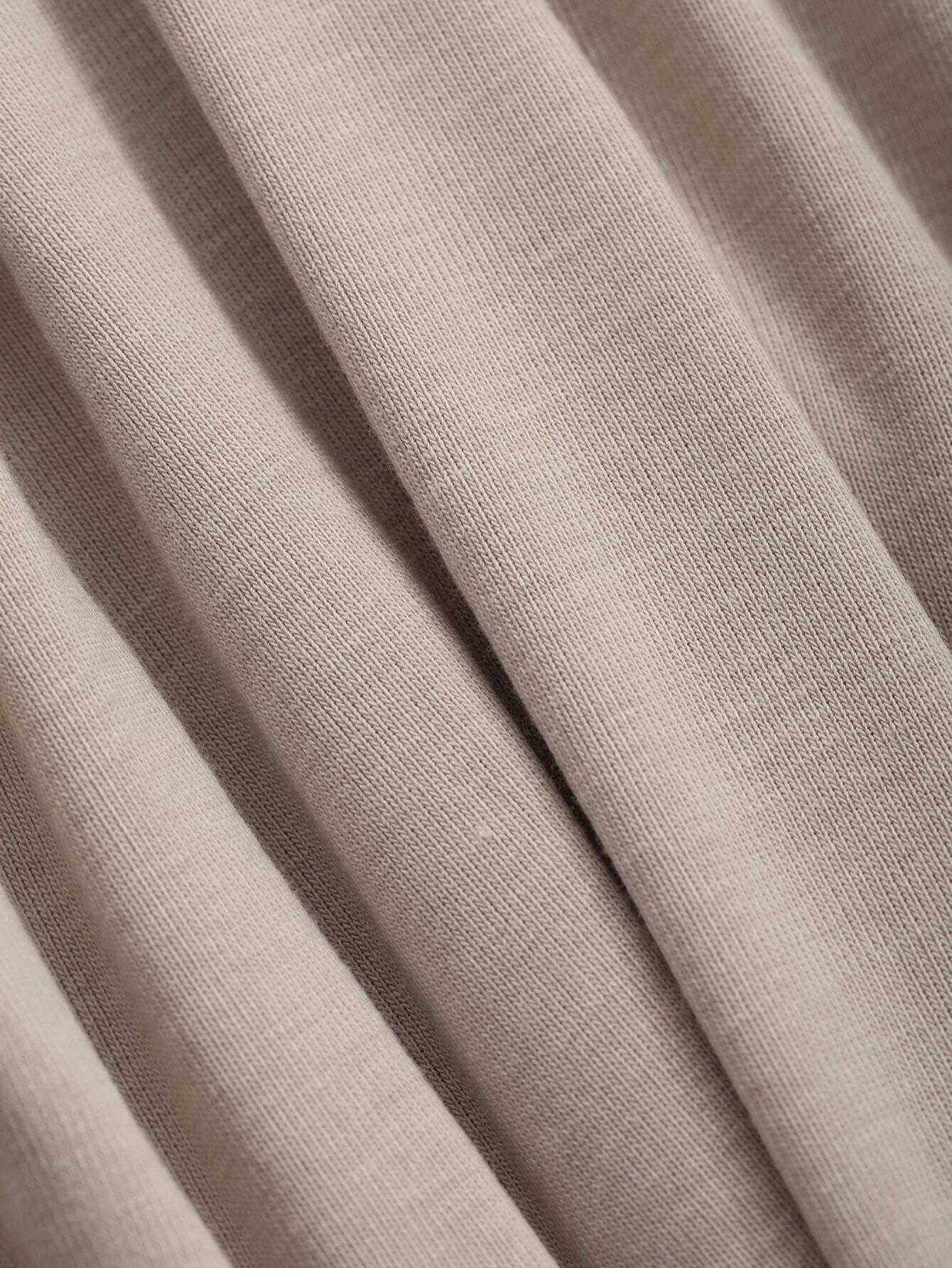 DAZY Women's Solid Color Round Neck Dolman Sleeve Top and Pants Casual Lounge Set