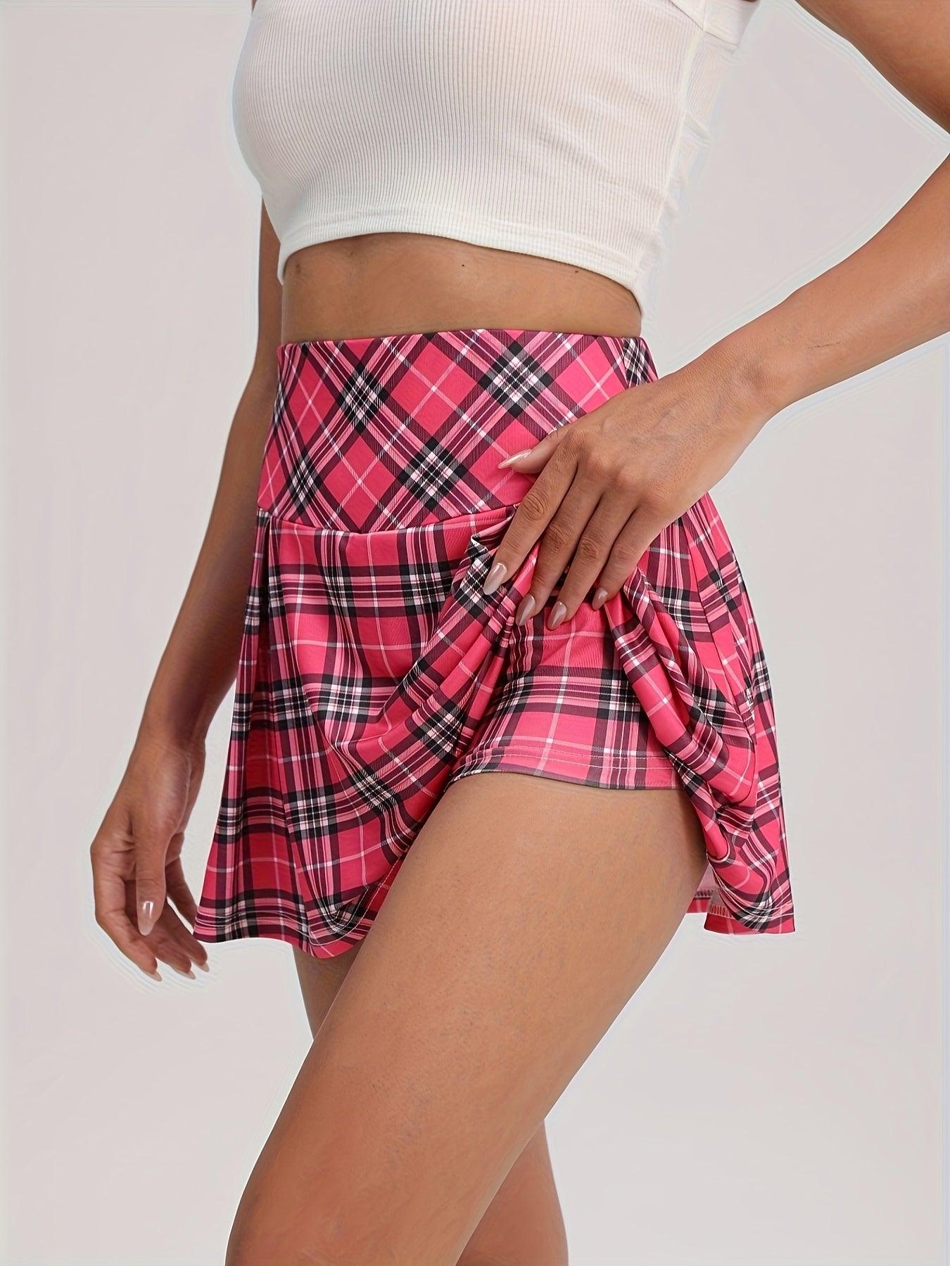Women's Printed Polka Dot Sports Casual Culotte