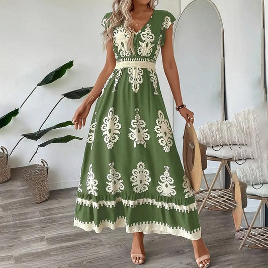 Women's Summer Flowy Maxi Dress Casual