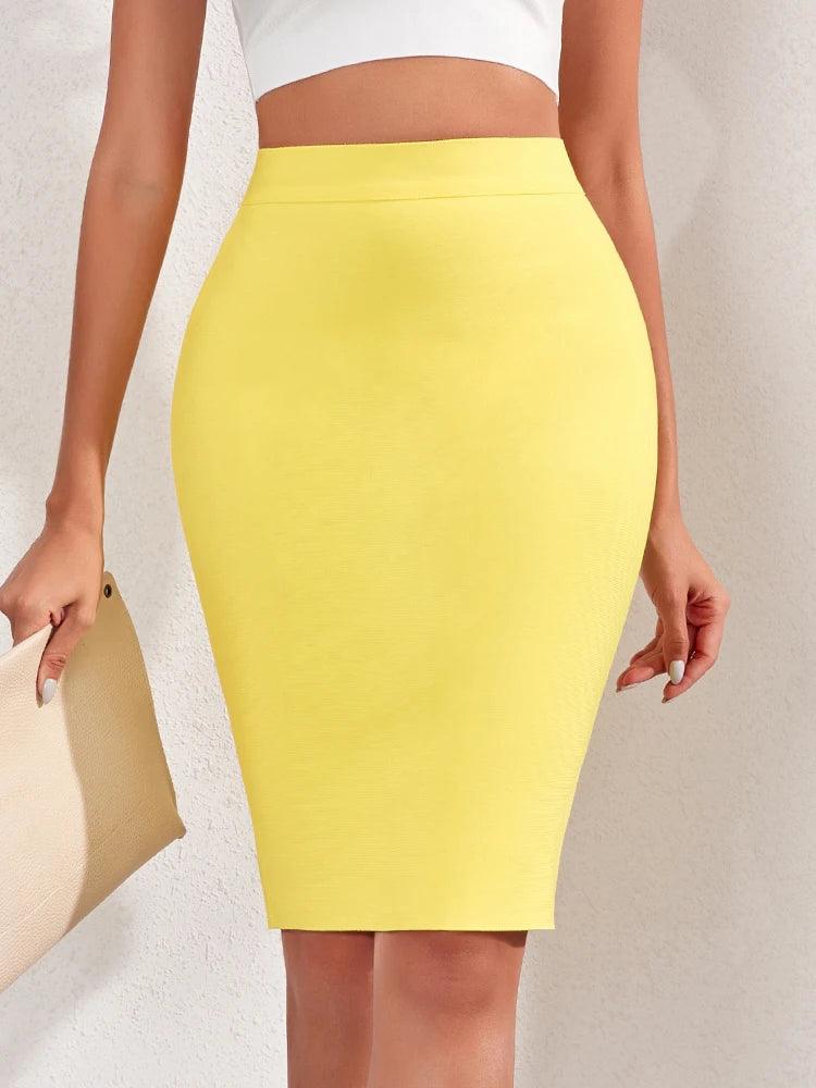 Sexy Bandage Skirts  Women Summer High Waist