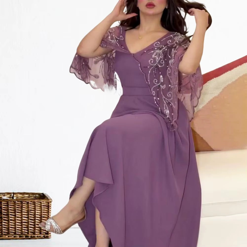  A-Line Maxi Gown for  Special Occasions Dressg Dres