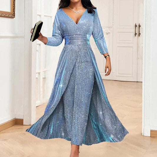 Long Gown Ins Strapless Sexy Jumpsuit For Banquets Parties