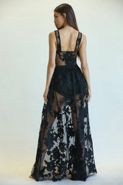 Elegant Embroidered Lace Dress - 43% Off at Rose Paulino