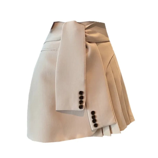 https://ae01.alicdn.com/kf/H6f9ae66cba694935a1ad73e831a9ffabC/Chic-Spring-New-Korean-French-Lady-Lacing-Faux-Two-Pieces-Bottom-Elegant-Design-Irregular-A-Line.jpg