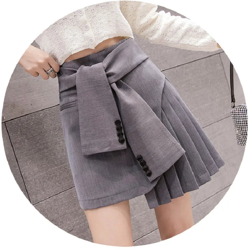https://ae01.alicdn.com/kf/H8881bc7408ff49f2b65a5d2a95a54352Y/Chic-Spring-New-Korean-French-Lady-Lacing-Faux-Two-Pieces-Bottom-Elegant-Design-Irregular-A-Line.jpg