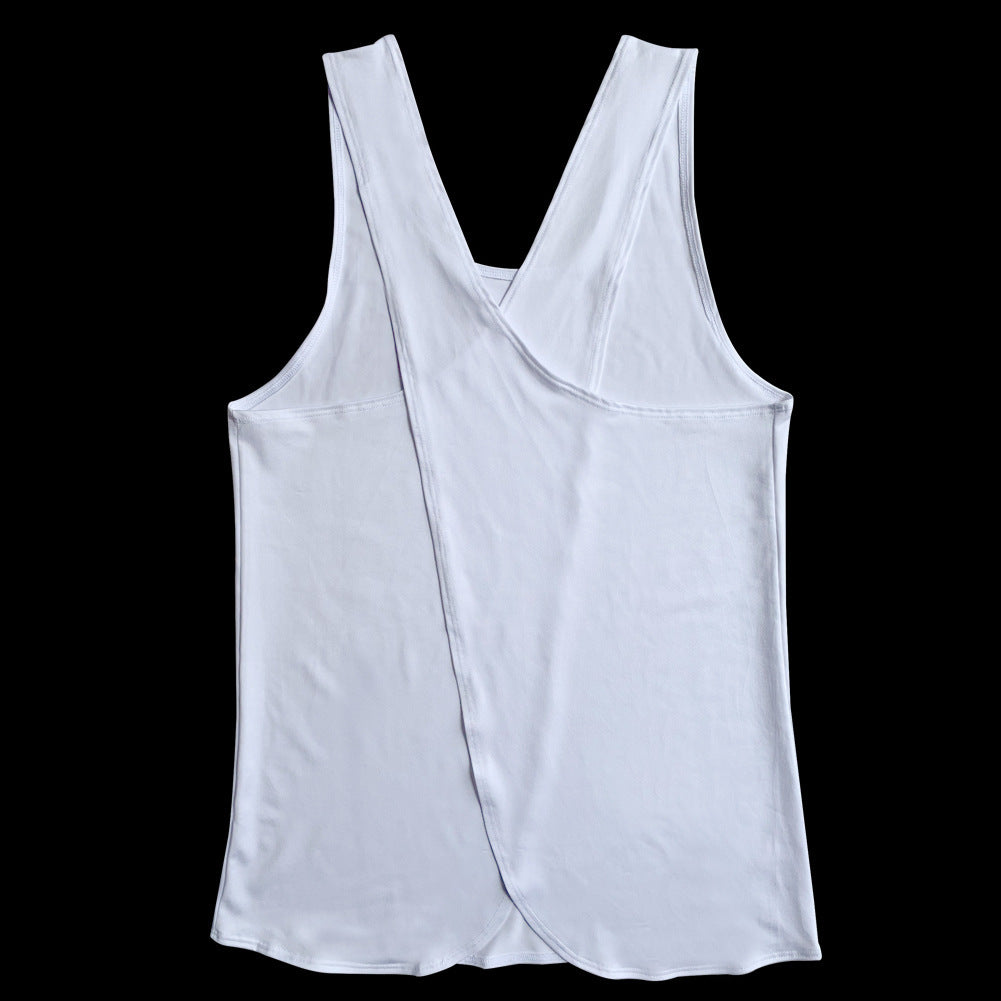 Yoga Vest Women's Summer Thin Loose Exercise Blouse
