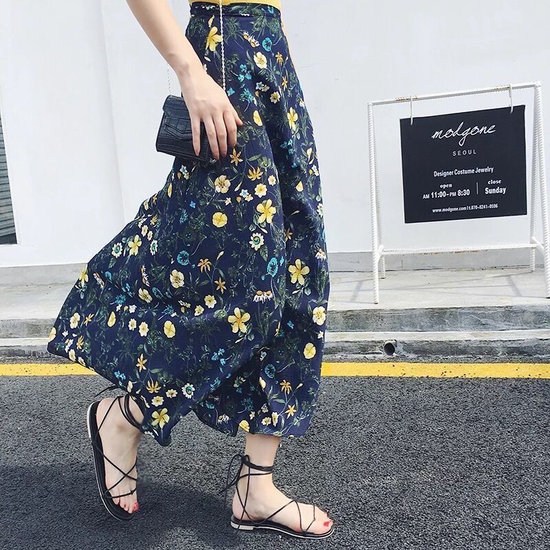 Women's Chiffon One-piece Sun-proof Beach Dress