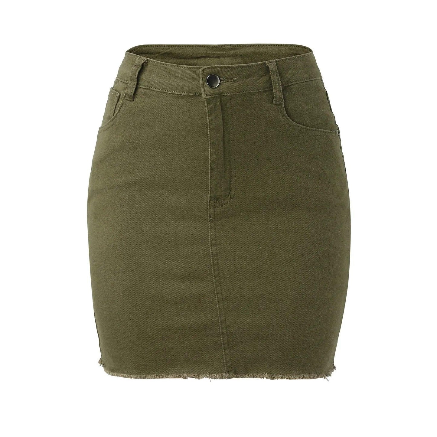 Skirt with Suspenders Womens Daily Casual Classic