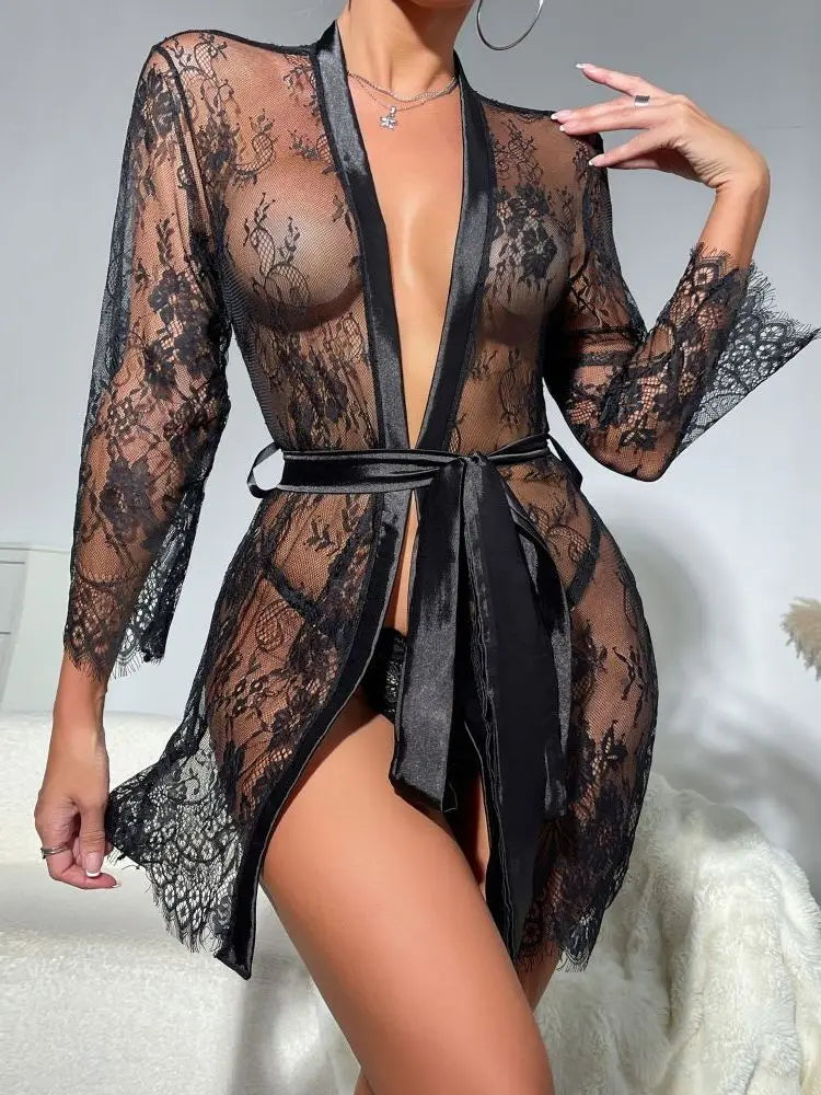 Sexy Temptation Sleepwear Lace Sleepwear