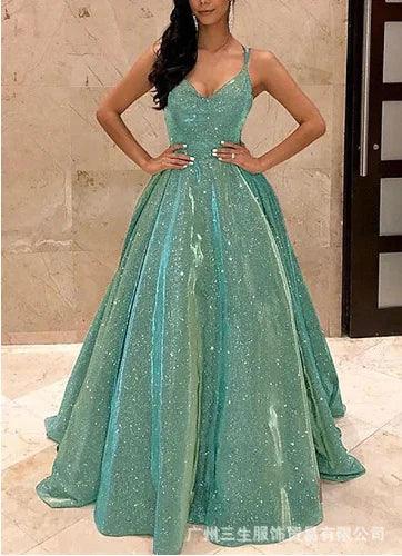 Sleeveless Backless High Waist Sequins Long Dress 2025 Summer Lace Up Maxi Vestidos  Floor Length