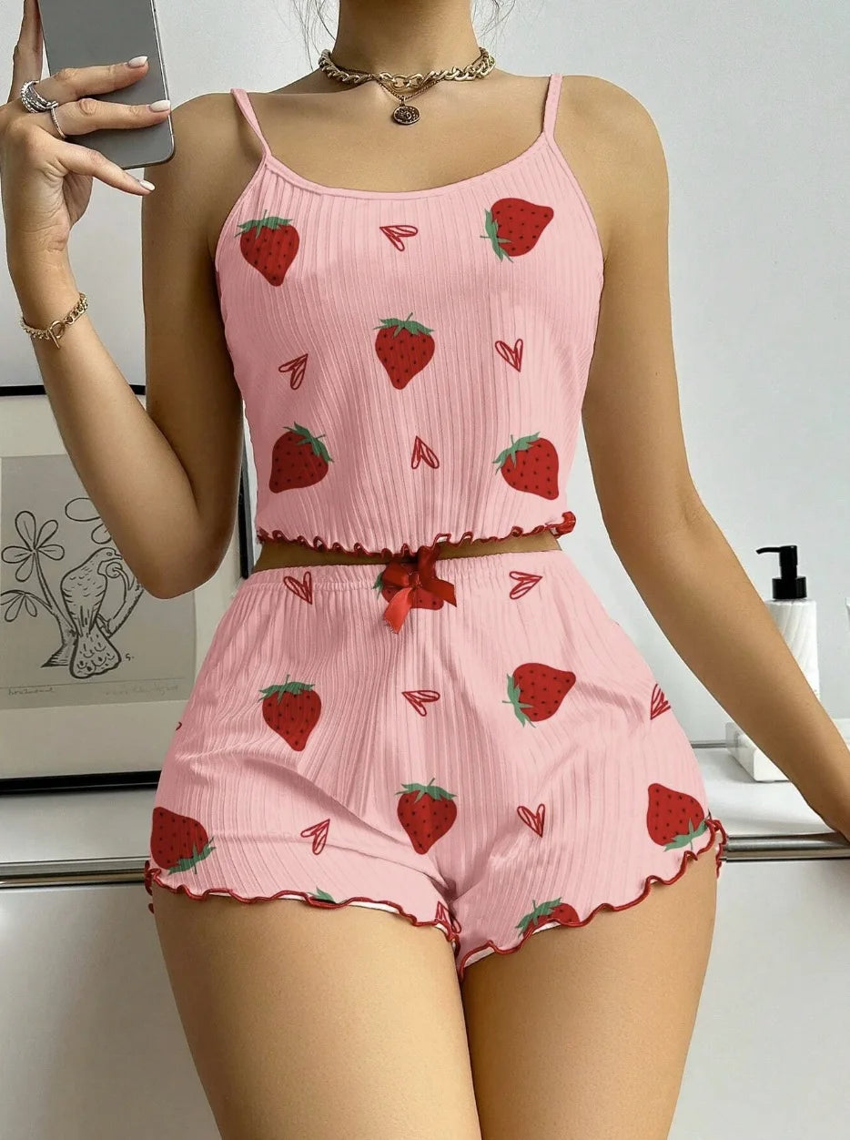 New Women's Pajamas Set Sleepwear
