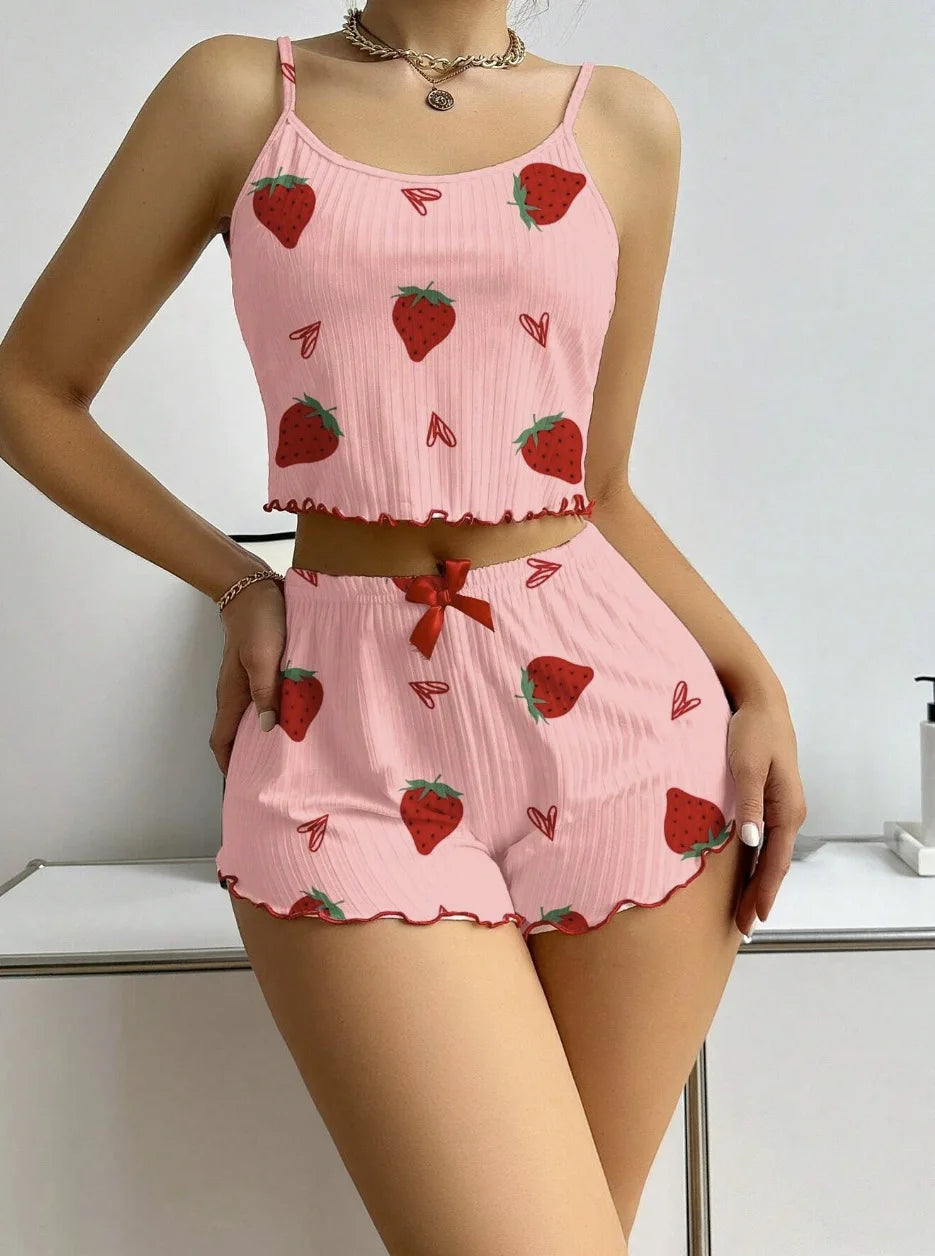 New Women's Pajamas Set Sleepwear