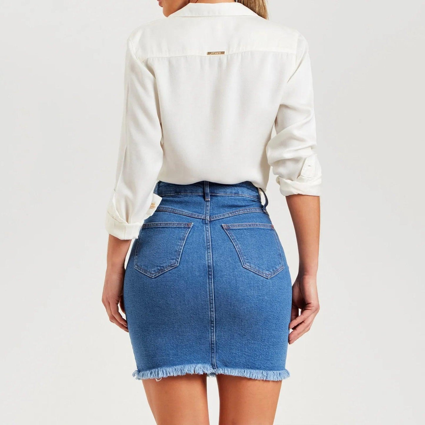 Skirt with Suspenders Womens Daily Casual Classic