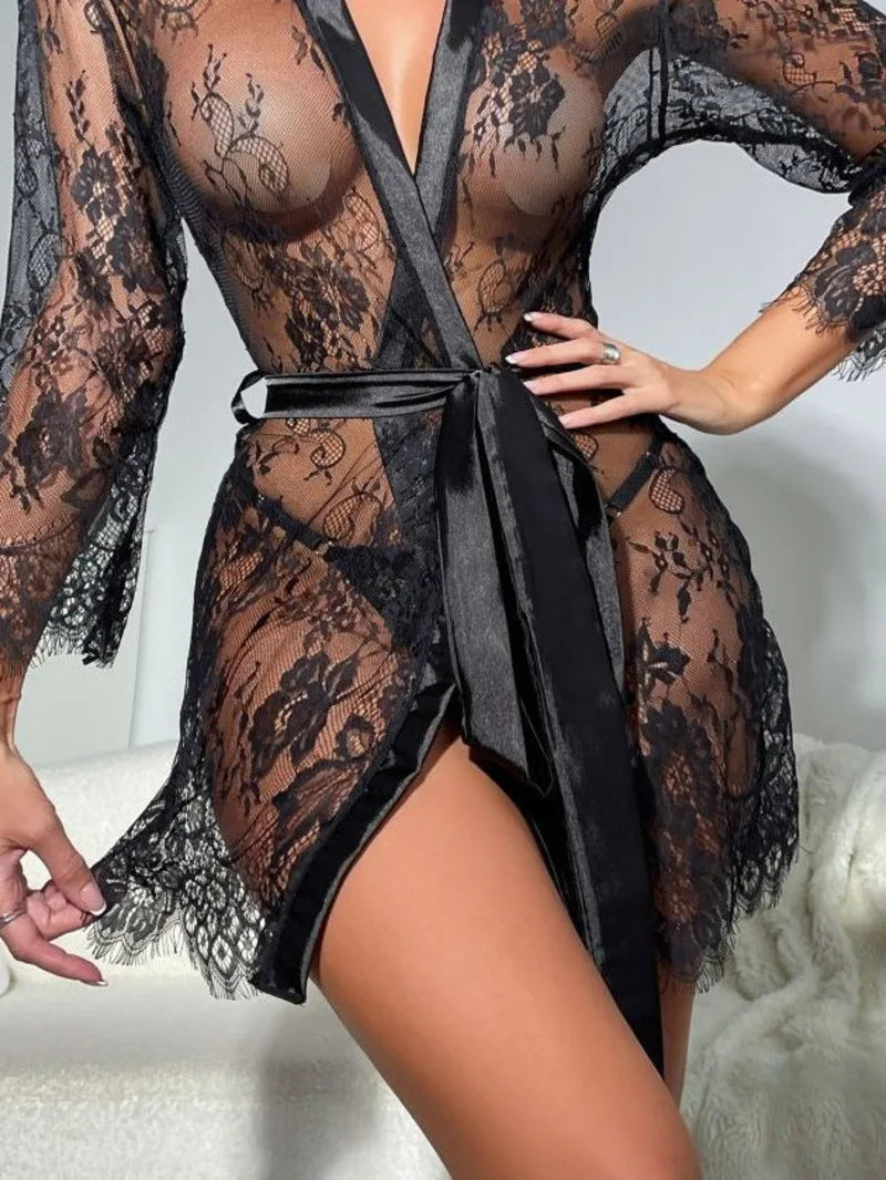Sexy Temptation Sleepwear Lace Sleepwear